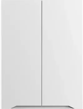 Шкаф двустворчатый 60x80 см белый матовый Style Line Марелла СС-00002424