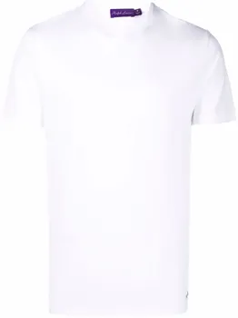 Футболка с вышитым логотипом Ralph Lauren Purple Label, белый