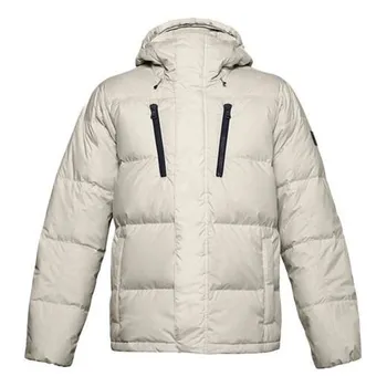 Куртка sportstyle fleece down jacket 'white' Under Armour, белый