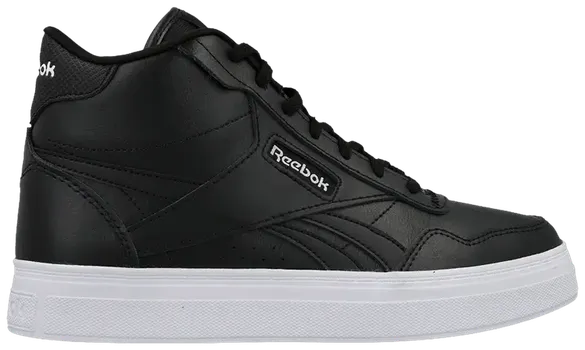 Кроссовки Reebok Wmns Court Advance Bold High 'Black White', черный