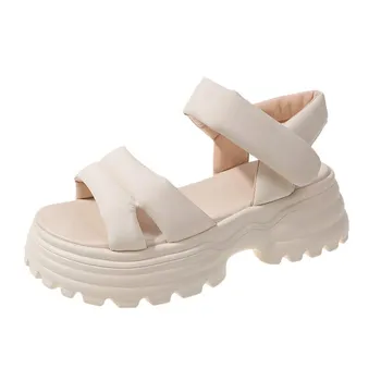 Женские пляжные сандалии Toe Peep 35 чёрный
