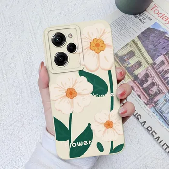 Чехол для телефона для Xiaomi Poco X5 Pro C55 C40 C50 M4 Pro X3 X4, милый мягкий жидкий силиконовый противоударный матовый чехол, сумки для телефонов авокадо для Xiaomi Poco, бампер Xiaomi Poco C3