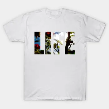 Футболка женская Life Harajuku Print Kawaii футболка летняя с коротким рукавом женская футболка топ футболка S