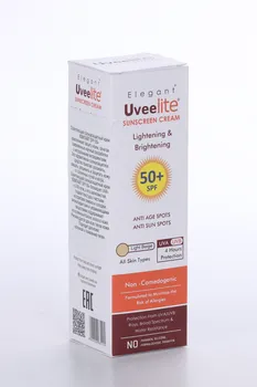 Крем UveeLite осветляющий SPF50+ солнцезащитный, 50 г