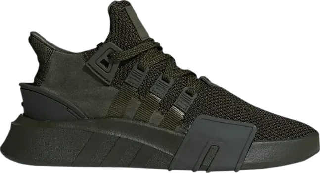 Кроссовки Adidas EQT Bask ADV 'Night Cargo', зеленый
