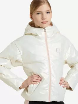 Куртка утепленная для девочек FILA, Бежевый, размер 158