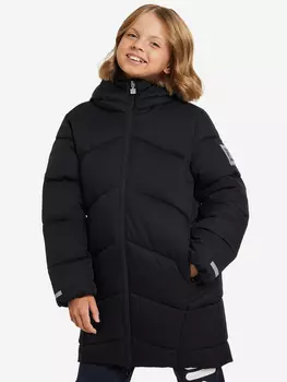 Куртка утепленная для девочек FILA, Черный, размер 152