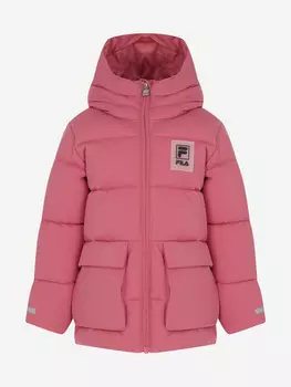 Куртка утепленная для девочек FILA, Розовый