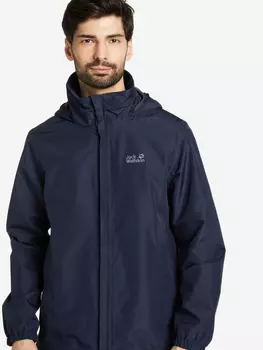 Куртка мембранная мужская Jack Wolfskin Stormy Point, Синий, размер 46-48