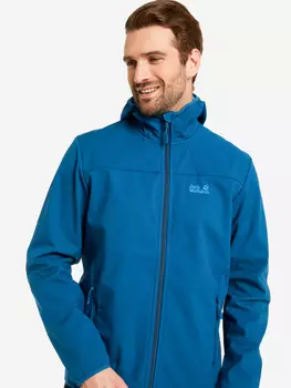 Куртка софтшелл мужская Jack Wolfskin Northern Point, Синий, размер 46-48