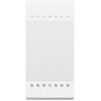 N4003A LivingLight Переключатель с автоматическими клеммами, размер 1 модуль Bticino