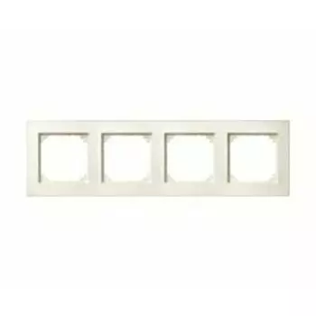 MTN515444 Рамка M-Plan Бежевый 4-постовая Merten