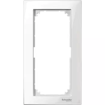 MTN515819 Рамка M-Plan Белый 2-постовая Merten