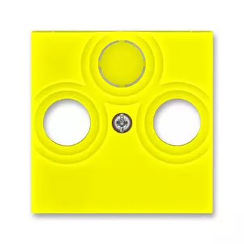 Накладка ABB Levit для розеток TV-R / TV-R-SAT жёлтый 5011H-A00300 64 2CHH080300A4064