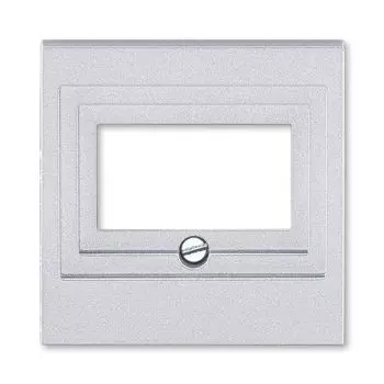 Накладка ABB Levit для розеток USB / HDMI / VGA серебро 5014H-A00040 70 2CHH290040A4070