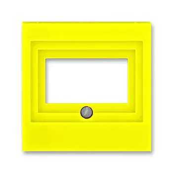 Накладка ABB Levit для розеток USB / HDMI / VGA жёлтый 5014H-A00040 64 2CHH290040A4064