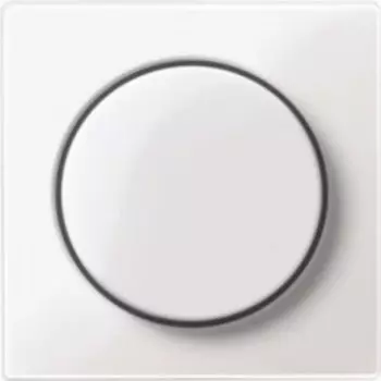 MTN5250-0319 Центр. плата с пов. рукояткой белый. SM Merten