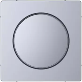 MTN5250-6036 D-life центральная накладка с поворотной рукояткой для диммера, нерж. сталь Merten