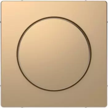 MTN5250-6051 D-life центральная накладка с поворотной рукояткой для диммера, шампань Merten