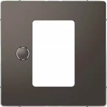 MTN5775-6034 D-life центральная накладка для сенсорного термостата, антрацитMerten
