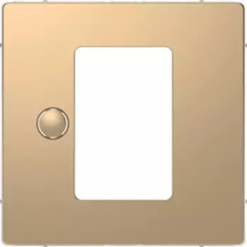 MTN5775-6051 D-life центральная накладка для сенсорного термостата, шампань Merten