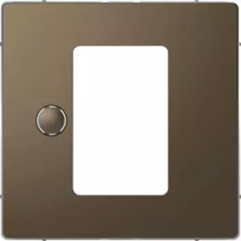 MTN5775-6052 D-life центральная накладка для сенсорного термостата, моккоMerten