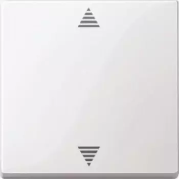 MTN587719 Кнопочный выключатель для жалюзи белый Merten