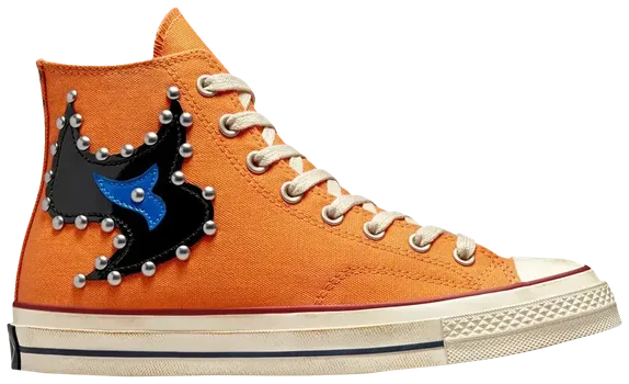 Кроссовки Converse Come Tees x Chuck 70 High Star Light Path, оранжевый