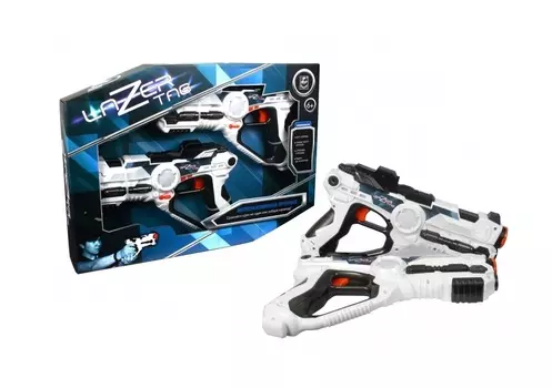 Оружие со световыми и звуковыми эффектами Lazertag, 2 бластера
