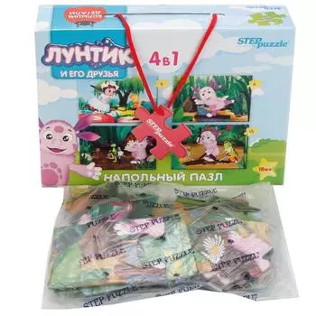 Напольный пазл-мозаика - Лунтик, средний