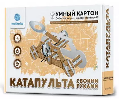 Научно-познавательный набор для экспериментов - Катапульта своими руками