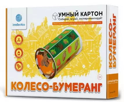 Научно-познавательный набор для экспериментов - Колесо-бумеранг