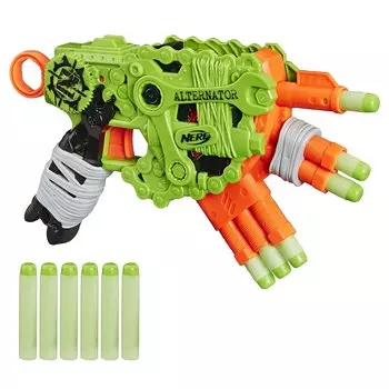 Nerf Нерф Зомби. Игровой набор Альтернатор