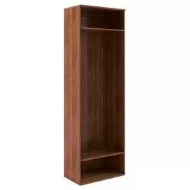 Корпус шкафа для одежды Альфа слива валлис+серый (0,712*0,374*2,18)