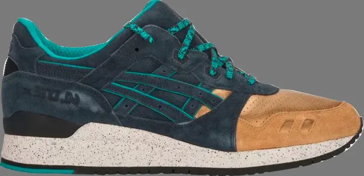 Кроссовки concepts x gel lyte 3 'three lies' Asics, серый