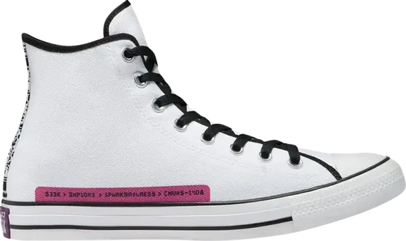 Кроссовки Converse Chuck Taylor All Star High Dramatic Nights - White, белый