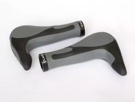 Грипсы с рогами Clark's CE-205 (черный / серый)