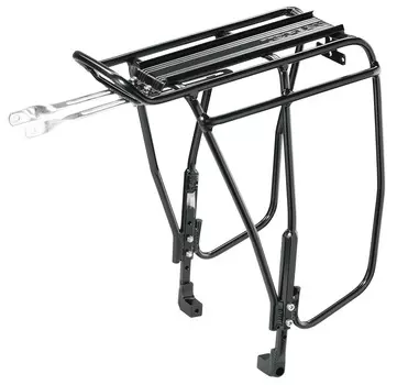 Багажник Topeak Uni SuperTourist DX под дисковый тормоз универсальный размер 26", 27.5", 700c TA2051 (черный)