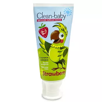 CLEAN-BABY Детская зубная паста, 0-3 лет 50.0