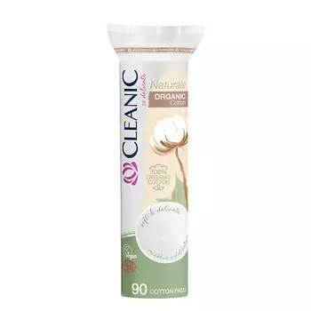CLEANIC Naturals Organic Cotton Ватные диски гигиенические 90.0