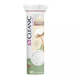 CLEANIC Ватные диски Naturals Organic Cotton с веревочкой