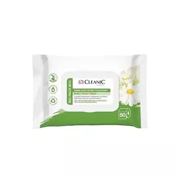 CLEANIC Влажная туалетная бумага с ромашкой и молочной кислотой 80.0
