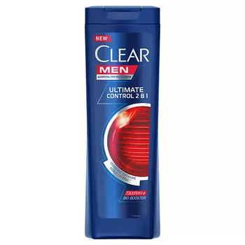 CLEAR КЛИАР Шампунь MEN 2 в 1 ULTIMATE CONTROL