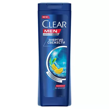 CLEAR КЛИАР Шампунь MEN Энергия свежести