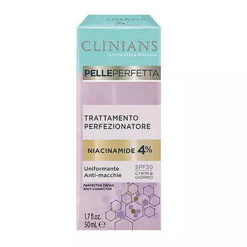 CLINIANS Совершенствующий крем Идеальная кожа Pelleperfetta Perfector Cream Spot Corrector