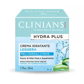 CLINIANS Увлажняющий легкий крем для лица для нормальной кожи Hydra Plus