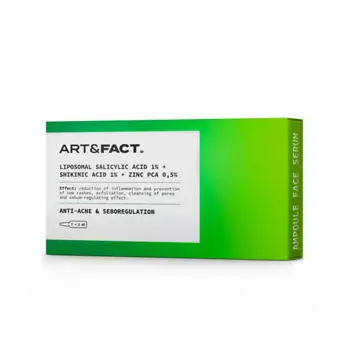 ART&FACT Ампульная сыворотка для лица для проблемной кожи с липосомальной салициловой кислотой 14.0