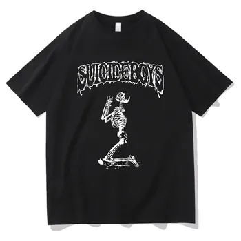 Футболка Suicideboys G59 Футболка Suicideboys Tour Футболка Suicideboys Merch Американская хип-хоп футболка с круглым вырезом Повседневная женская футболка Harajuku S
