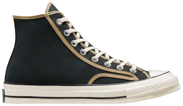 Кроссовки Converse Chuck 70 High Workwear - Black Khaki, черный