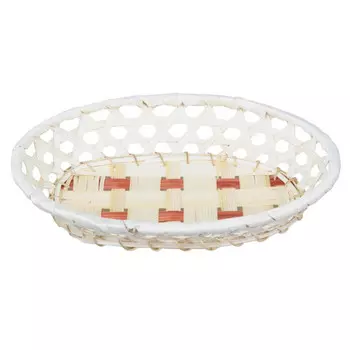корзинка WALMER Braid 23x16x5см овальная бамбук